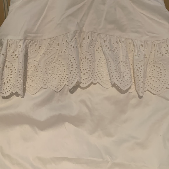 THE JETSET DIARIES AFTER FOREVER MAXI DRESS WHITE COTTON SEXY BACK EYELET DETAIL - Picture 9 of 16